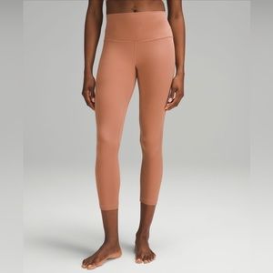 NWT Lululemon Align 25” High Rise Leggings in Dust Clay Size 4